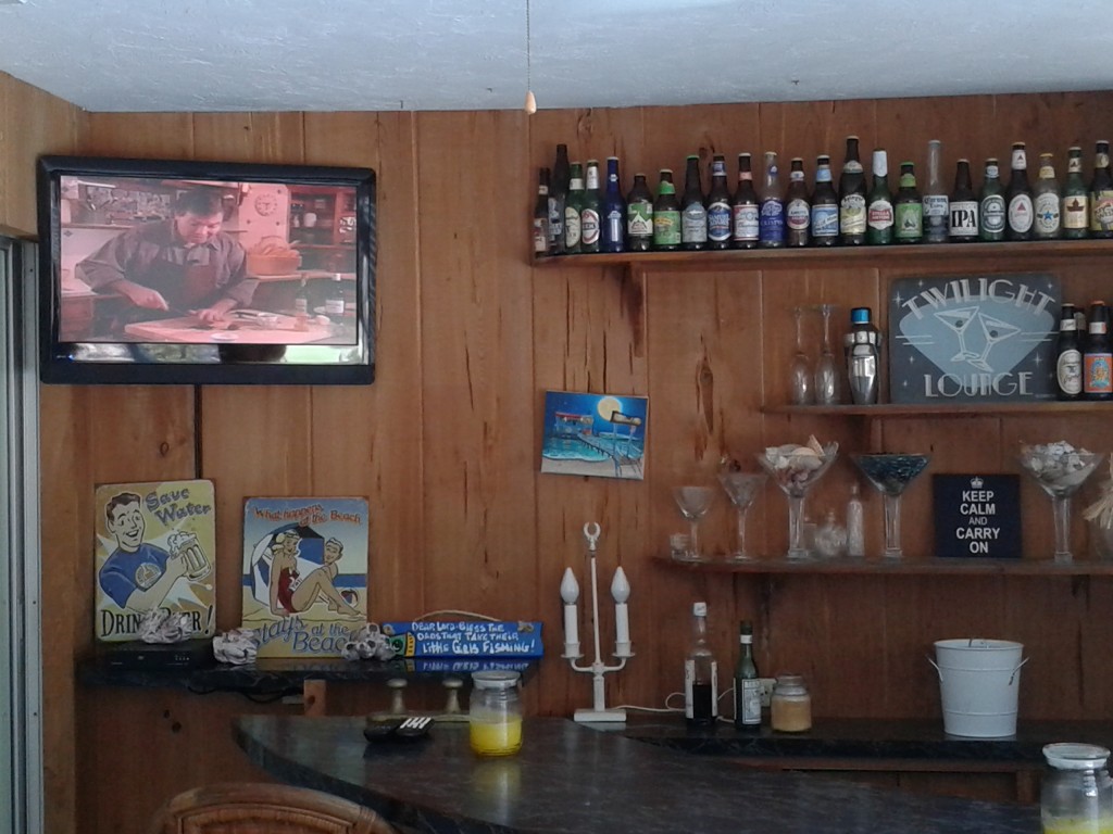 Home bar TV Installation